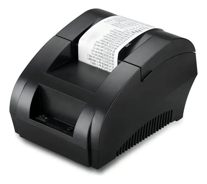 Impresora térmica USB de 58 mm con rollo de papel